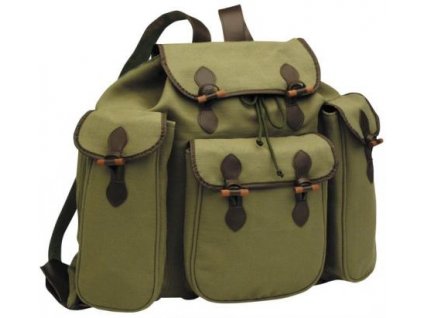 Batoh - ruksak poľovnícky 8B plátno, veľký s vložkou