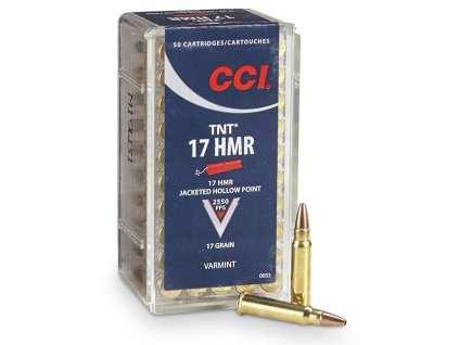 CCI .17HMR TNT JHP 17gr./1,10g. Varmint, Kat.: 0053