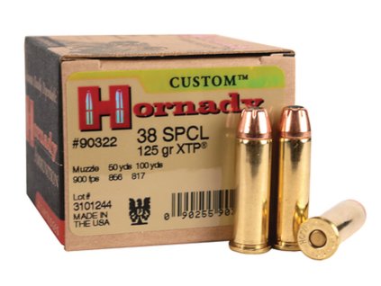 Hornady .38Spec. 125gr. XTP "Custom", Art.: 90322