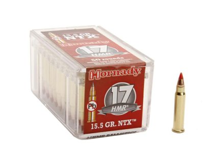 Hornady .17 HMR 1,0g.15,5gr. NTX /50ks/, Art.: 83171