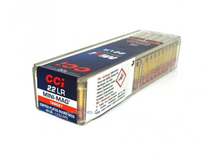 CCI .22LR Mini Mag HV 2,59g./40gr. Copper-Plated RN /100ks/ Art.: 0030
