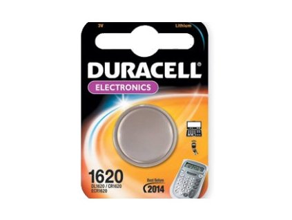 Duracell - batérka mincová DL-1620 - 3V, Electronic DL1620/CR1620