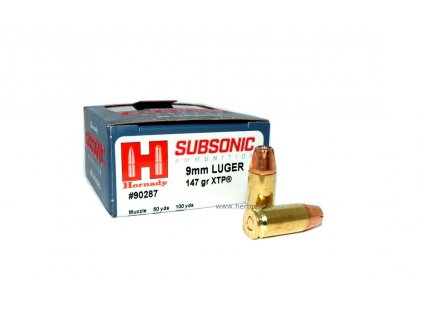 Hornady 9mmLuger Subsonic 147gr./9,5g. XTP Art.: 90287