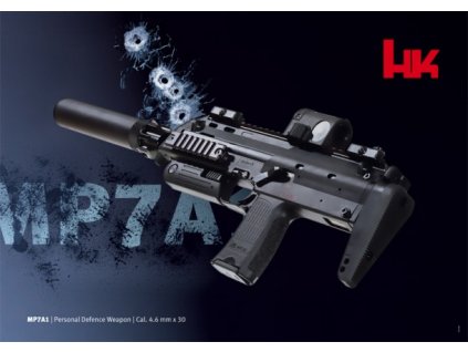 HK D - Podložka pod myš "MP7A1", 24,0x19,0cm, Art.: 974207