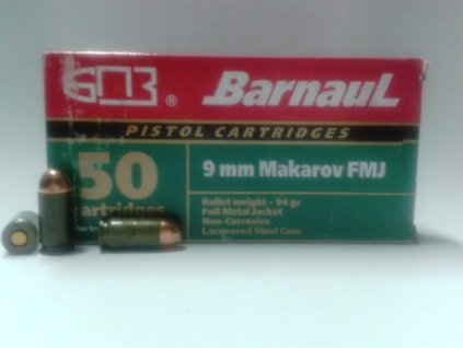 Barnaul 9mm Makarov FMJ 6,1g./94gr. - Barnaul