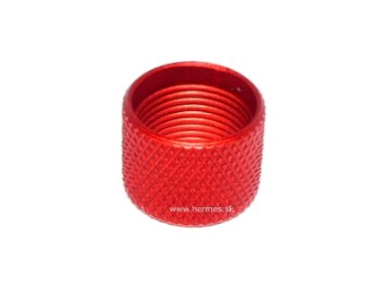 IGB D - Ochranná krytka na závit, M13,5x1L (Left), Red