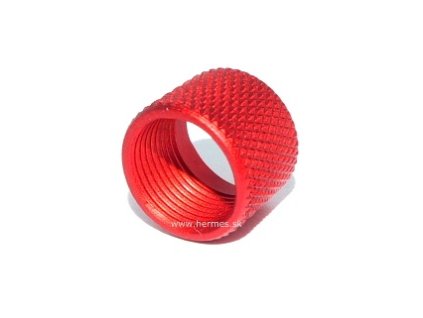 IGB D - Ochranná krytka na závit, M13,5x1L (Left), Red