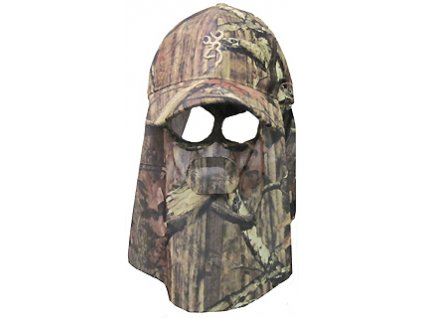 Browning D - Čapica s maskou - Quik Camo Face Mask Cap, B308128201