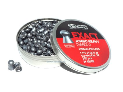 JSB - Exact Jumbo Heavy 5,52mm/.22 - 1,175g./18,13grs., 250ks