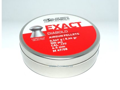 JSB - Exact Diabolo for Airguns 4,5mm/.177, 500ks, 0,547g./8,44gr.