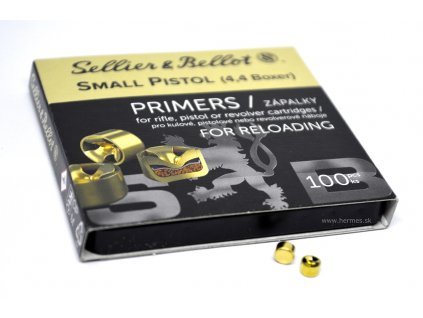SB - Zápalky / Primers 4,4 SP Boxer (100ks) pre 9mmLuger
