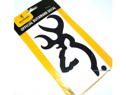 Browning D - Nálepka "Buckmark 6" - Black", Art.: 3922009916
