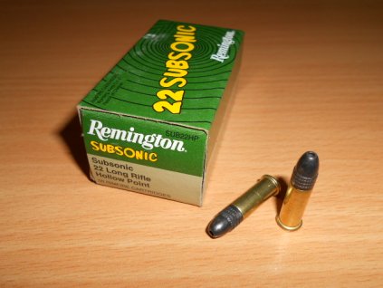 Remington .22LR Subsonic, LRN HP 38grs., SUB22HP, Art.: 21140