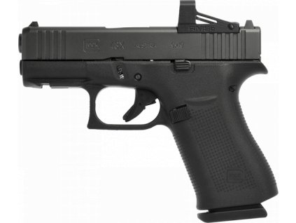 Glock 65073 - Glock 43X Combo Shield (MOS/R/FS), 9x19mm, 10r., Black