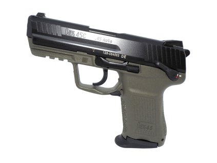 HK 45 Compact, kal.: .45ACP, 8r., Nato Green Frame