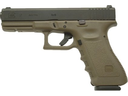 Glock 4191 - Glock 17 Oliv, kal.: 9x19mm, FXD