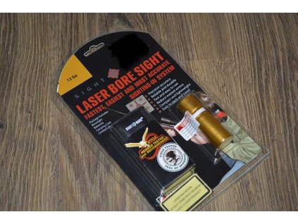 Laser Bore Sight, kal.: 12 - brokový, laserový nastrelovací prípravok