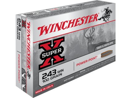 Winchester .243Win. 6,48g./100gr. Power-Point, CX2432