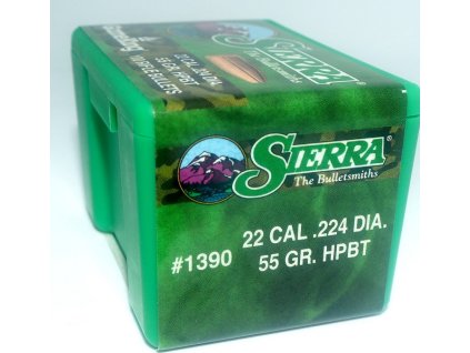 Sierra - Strely .224/5,6mm/.22, 55gr. HPBT GameKing,100ks, Art.: 1390