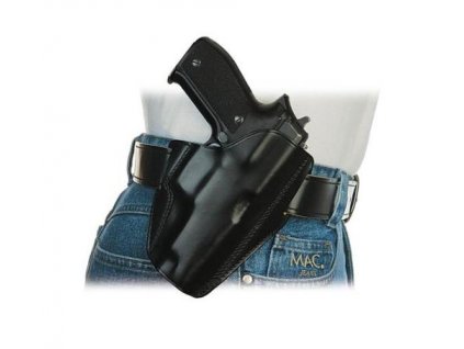 SSickinger Koženné púzdro "Lighting FBI" čierne na Sig Sauer X-Five