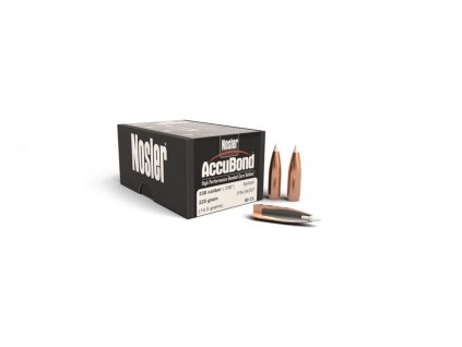 Nosler - Strely .338/8,61mm, 225gr. AccuBond Spitzer, 50ks, Art.:54357