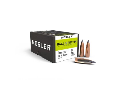 Nosler - Strely .323/8mm, 180gr. SP Ballistic Tip, 50ks, Art.: 32180