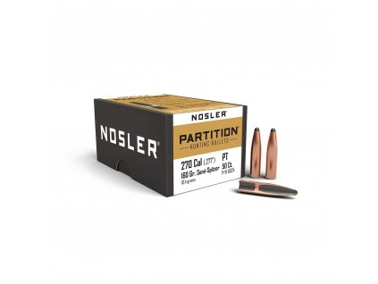 Nosler - Strely .277/270, 160gr. SP Partition, 50ks, Art.: 16324