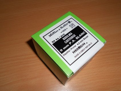 SB 9mm P.A.Knall poplašný náboj, pištoľový