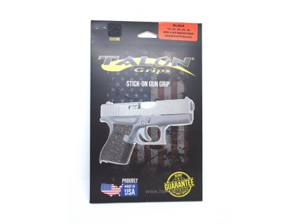 Talon Grip na Glock 19 Gen4 bez chrbta, Sand, Black, TGG4GG/20NBG