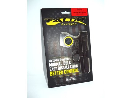 Talon Grip na Glock 19 Gen4 bez chrbta, Guma, Black, 110-RUBBER