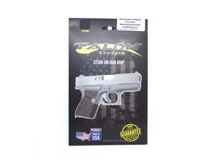 Talon Grip na HK SFP9 Medium Backstrap, Guma, Black, 916-Rubber