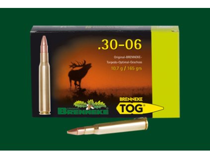 Brenneke .30-06Spr. TOG 10,7g./165grs., Item.No.: 030136