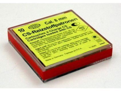 Wadie 8mm P.A. Knall CS - plyn, žlté /10ks/ "plynové náboje"