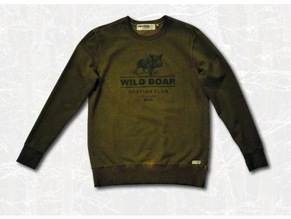 Univers - Mikina Wild Boar, v. S, 100% bavlna, Verde, 9417301
