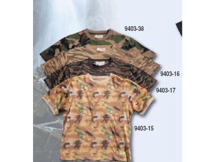 Univers - Tričko M/C 200gr. Camo: Mim. Tiger EVO - Art.: 9403017