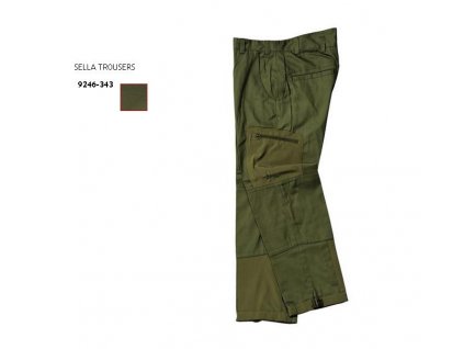 Univers - Nohavice Sella Snake Proof Conv., zelené, 92460343