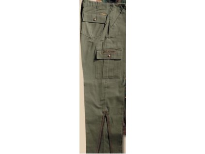 Univers - Nohavice Ripstop Doubble Washed zelené, Art.: 9