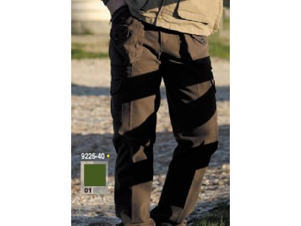 Univers - Nohavice Canvas Casual zelené (Verde) - Art.: 9225001