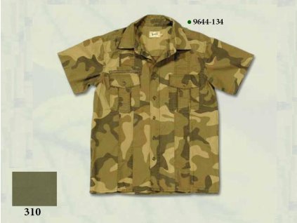 Univers - Košeľa Samoa M/C, KR, zelená, Art.: 96440310