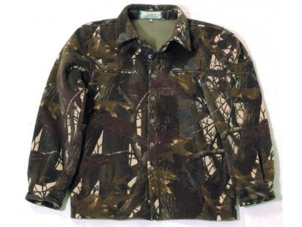 Univers - Košeľa fleece - Pile, forest camo Art: 9456034