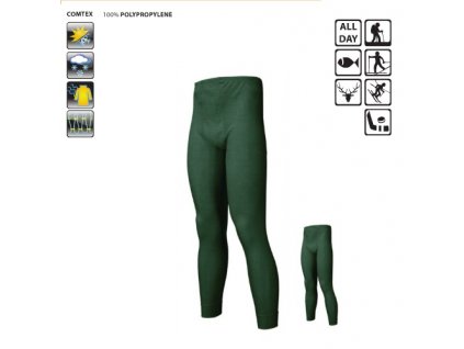Lasting Pánske spodky - dlhé, mod. PSD 620 - zelené, "Comtex"