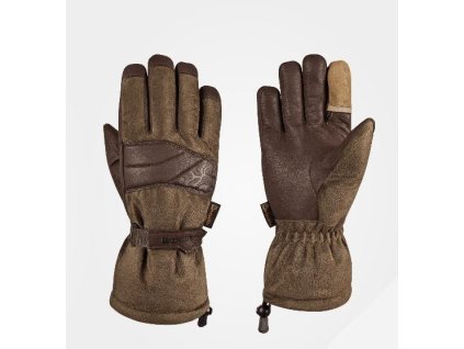 Holík - Rukavice "Evelyn Green Open" lovecké, zimné, zelené