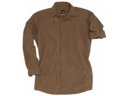 Browning D - Košeľa Savannah DR, Ripstop Dark Olive, 3019033001