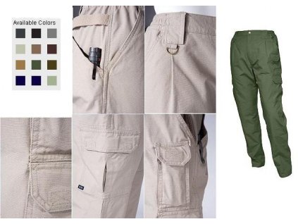 5.11- Tactical Series - Nohavice pánske, zelené, 100% bavlna, Art.: 74251