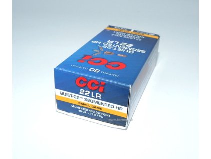 CCI .22LR Quiet-22 CPSHP 2,59g./40gr. Segmented HP (50ks), kat. 0970