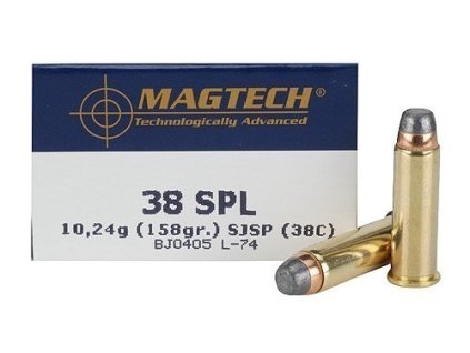 Magtech .38Spec. SJSP 10,24g./158grs. (38C) - Magtech