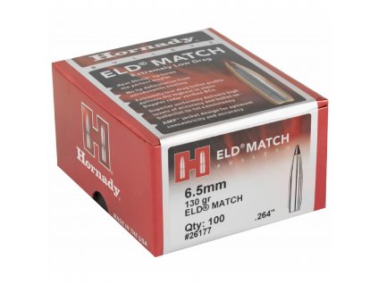 large hornady 26177 6 5mm130gr eldm