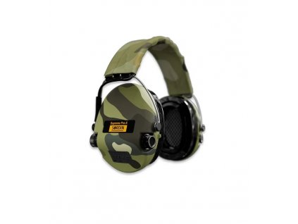 Sordin Sluchátka Supreme Pro X LED, Camo, elektronické, 02