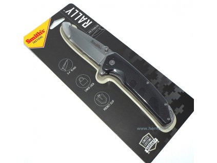 Smiths nôž RallyBlack,čepeľ 3,4 1010605