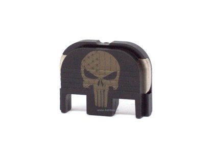 TR 1 Čelo záveru, plast, laserová potlač Glock Gen5 (US Punisher)02